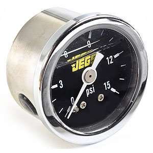  JEGS Performance Products 41010 Fuel Pressure Gauge (Black 