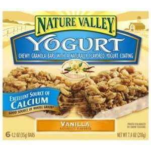 Nature Valley Vanilla Yogurt Granola Bars 7.4 oz (Pack of 12)  