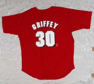 True Fan XL Cincinnati Reds MLB Baseball Jersey Griffey  