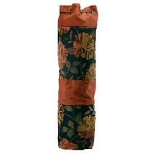  Rust Flower Yoga Mat Bag