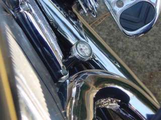 VICTORY MOTORCYCLE OIL PLUG TEMP. GUAGE POLISHED  