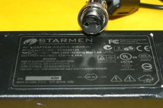 STARMEN TCS050120 AC ADAPTER 12V   4.16A  