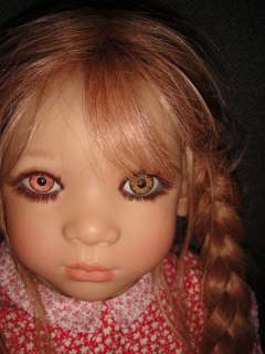RARE Annette Himstedt Anna I Doll Box Shipper Bi Colored Eyes 