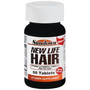  SD NEW LIFE HAIR TAB 44781 50TB REXALL SUNDOWN Health 