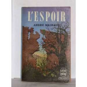  Lespoir Malraux André Books