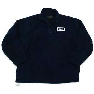 YES Network 1/4 Zip Polyester Fleece Pullover Sports 