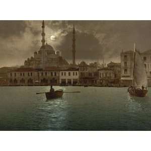  Vintage Travel Poster   Yeni Djama (i.e. Yeni Cami) by 