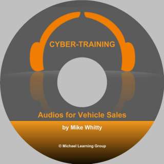 Auto Sales Training   52 Cyber Training Sales Audios  