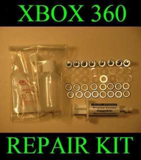 XBOX 360 Repair Kit Fix Red Ring of Death Arctic Silver  