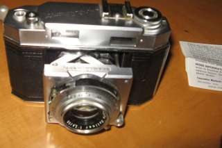 Vintage Agfa Karat 36 35mm Camera W/Case & Tripod LOT  