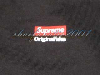 Supreme Kaws Original Fake Box Logo Shirt L Large Black SB 94  
