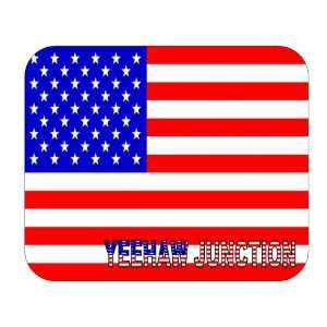  US Flag   Yeehaw Junction, Florida (FL) Mouse Pad 