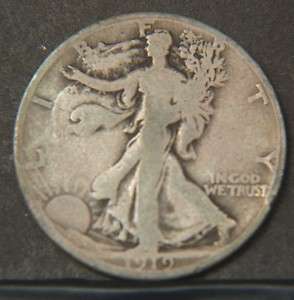 1919 D Liberty Walking Half Dollar Nice Circulated (P18650)  