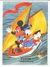 Dutch Danish Disney Mickey Mouse Donald Duck Old Postca