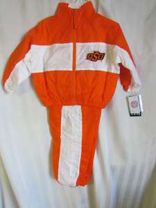   OSU Cowboys Baby Wind Jogging Suit Jacket Pants 12 18 24 months  