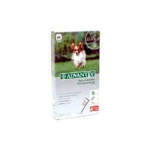  Advantix For Dogs upto 9lbs (4kg) 4 Pack