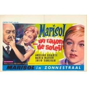  Rayo de luz Un (1960) 27 x 40 Movie Poster Belgian Style A 