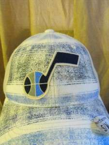 Utah JAZZ Flex S/M ADIDAS Point Reyes Design Hat Cap  