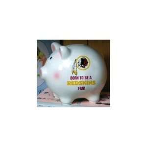  Born to Be Washington Redskins Fan Piggy Bank