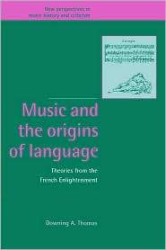 Music and the Origins of Language Theories from the French 