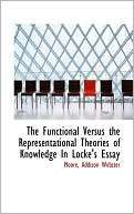   Versus The Representational Theories Of Knowledge In Lockes Essay