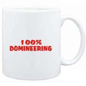  Mug White  100% domineering  Adjetives Sports 