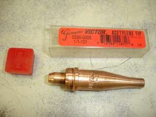   Demoed Cutting Torch Tip Large Victor 1 1 101 Cleaned  