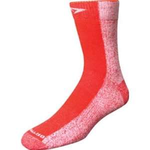   Running Crew Socks   X Large (M 11 13)   Red