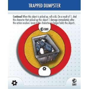  HeroClix Trapped Dumpster # S001 (Rookie)   Crisis Toys & Games