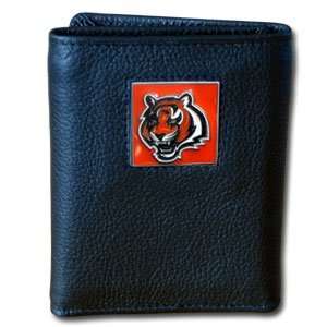 Cincinnati Bengals Leather and Nylon Wallet