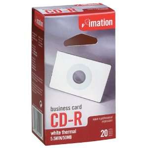   Business Card CD Recordable 50MB/5.5Min (66000034927) Electronics