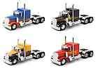 NEW RAY PETERBILT 379 & KENWORTH W900 CAB 1/32 SCALE SET OF 4 SS 10641