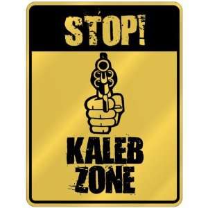  New  Stop  Kaleb Zone  Parking Sign Name