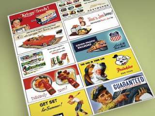 106C Billboard Ads Signs   1950 to 1954   HO 187 (Print or PDF 