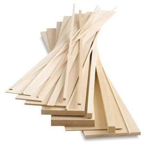   Basswood   1/4 x 3 x 24, Basswood Sheets Arts, Crafts & Sewing