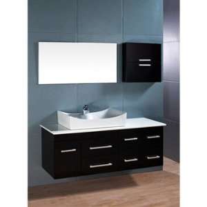  Design Element Springfield 53 Inch Single Sink Vanity Set 