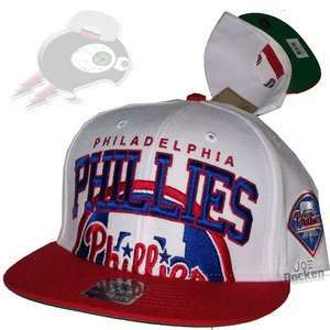  Vintage Philadelphia Phillies 2 Tone Wt/Rd. Snapback Hat 