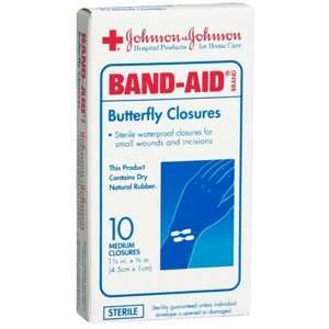  BAND AID BUTTERFLY CL MED 5541 10EA J&J CONSUMER SECTOR 