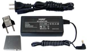 HQRP AC Adapter fits Canon ACKDC10 ELPH 300 HS, SD200  