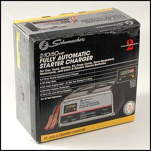 Schumacher Fully Automatic 12V Battery Starter Charger SE 5212 A 