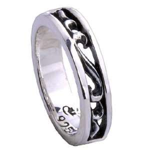 Awesome Looking Retro Fashion Jewelry Ring w/ Carved Designs for Men