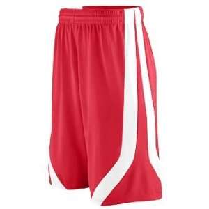  Youth Triple Double Game Short   Red and White   Medium 