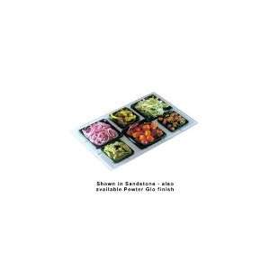 Bon Chef 960095023S BLK   Custom Cut Tile Tray for (3) 9502 & (3) 9503 