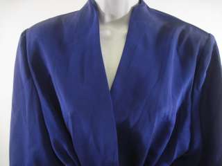 NWT MARK HEISTER Purple Chiffon Wrap Jacket Sz XL $1145  