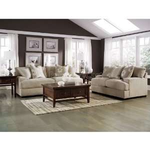   Furniture Pia   Linen Living Room Set 59200 slr set