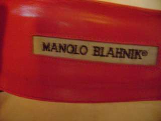 NWOB PINK black Manolo Blahnik Shoes Heels 40 10  