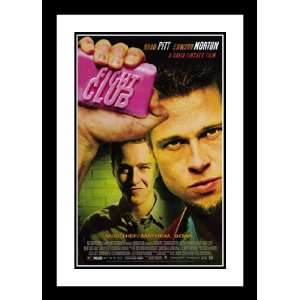  Fight Club 32x45 Framed and Double Matted Movie Poster 