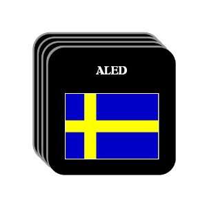  Sweden   ALED Set of 4 Mini Mousepad Coasters 