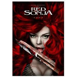   Red Sonja McGowan Blood Cool Cult Movie Tshirt XXXXXL 