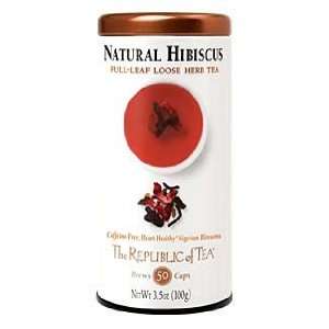   Hibiscus, Full leaf Loose Herb Tea, by The Republic of Tea, 3.5oz
